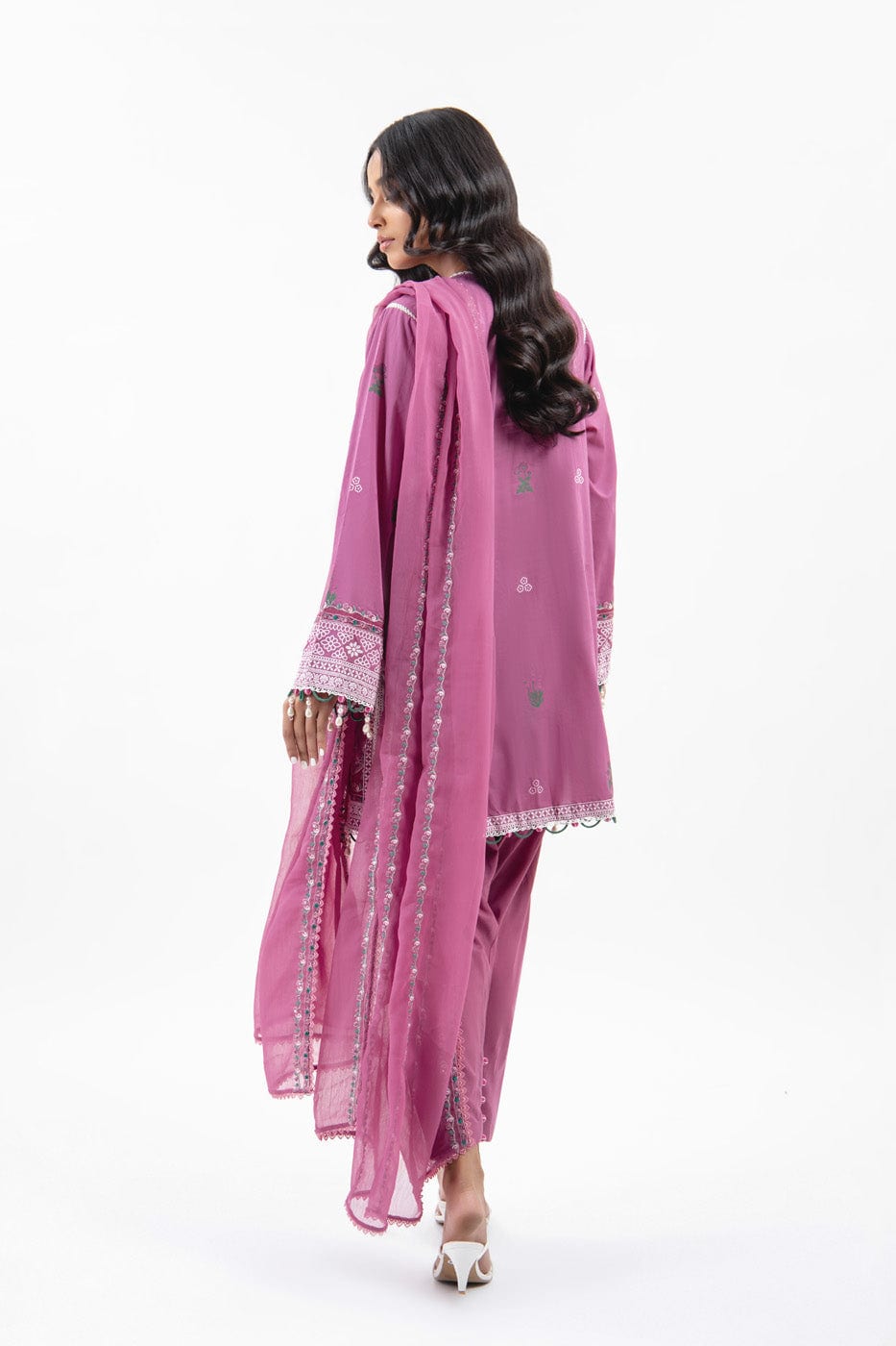 Alkaram | Puff Capsule | JC-10-24-Berry Pink by Alkaram - Designer Dress - Type: Luxury - Available at Libayah - 100% Original