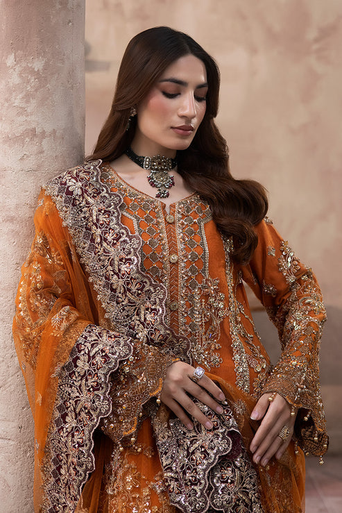 Imrozia Premium | Jahanara Festive 26 | JF-34-A Narang by Imrozia Premium - Designer Dress  - Type : Ladies Clothes - Available at Libayah - 100% Original 
