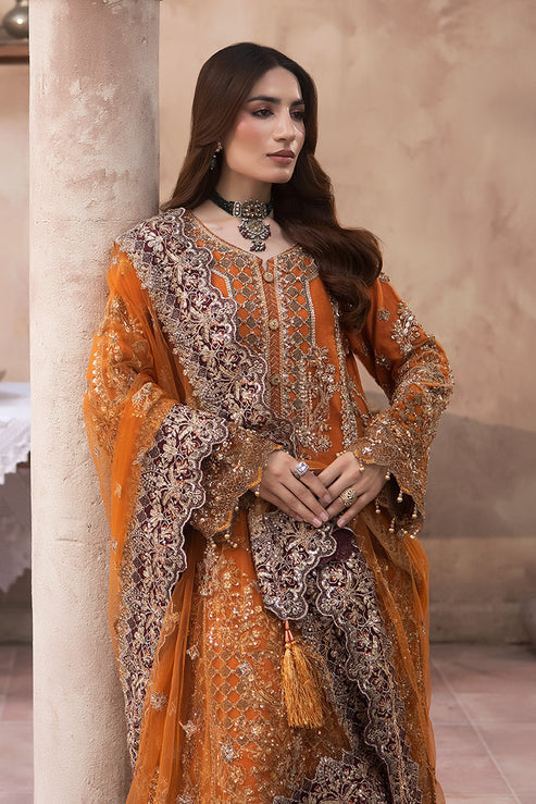 Imrozia Premium | Jahanara Festive 26 | JF-34-A Narang by Imrozia Premium - Designer Dress  - Type : Ladies Clothes - Available at Libayah - 100% Original 