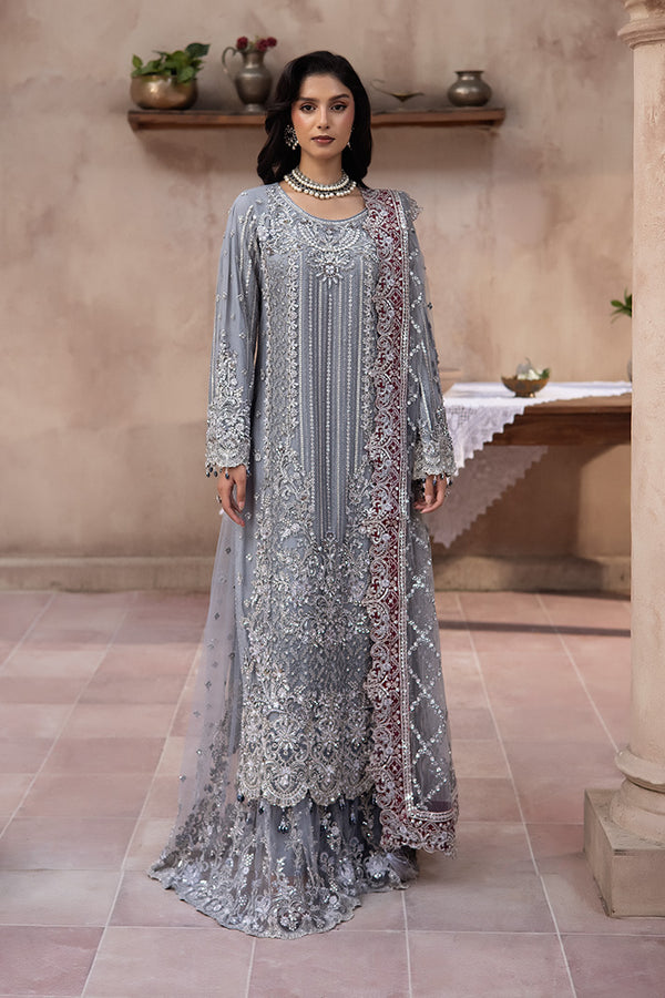 Imrozia Premium | Jahanara Festive 26 | JF-36-A Neelam by Imrozia Premium - Designer Dress  - Type : Ladies Clothes - Available at Libayah - 100% Original 