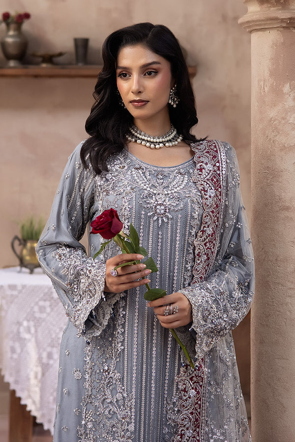 Imrozia Premium | Jahanara Festive 26 | JF-36-A Neelam by Imrozia Premium - Designer Dress  - Type : Ladies Clothes - Available at Libayah - 100% Original 