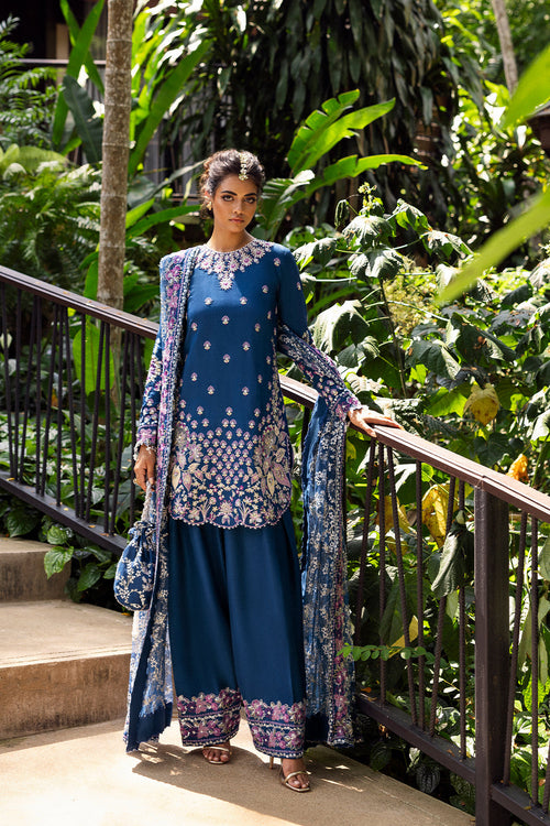 DELARA-SRF25-08 – authentic Pakistani wedding dress from the Saira Rizwan Wedding 2025 bridal collection for women in the UK.