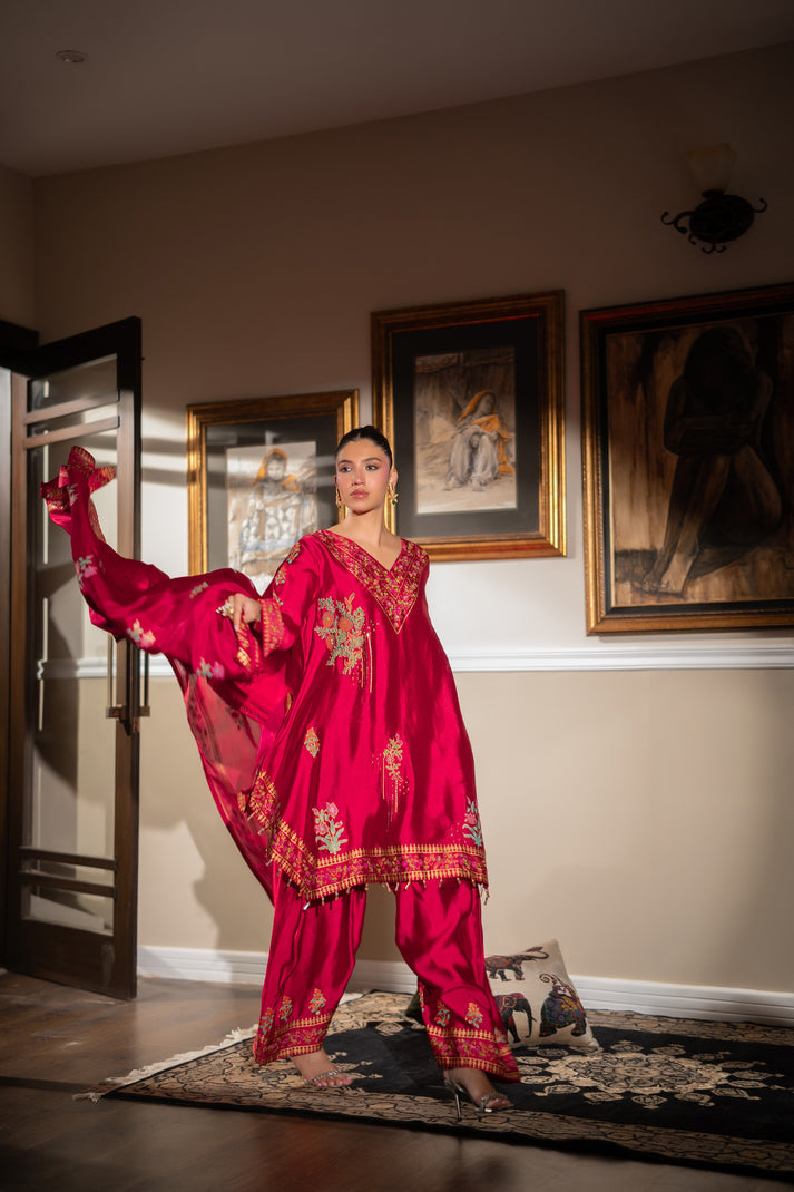 The Pink Tree Company | Blockem Formals |RADIANT ROSE by The Pink Tree Company - Designer Dress  - Type : Ladies Clothes - Available at Libayah - 100% Original 