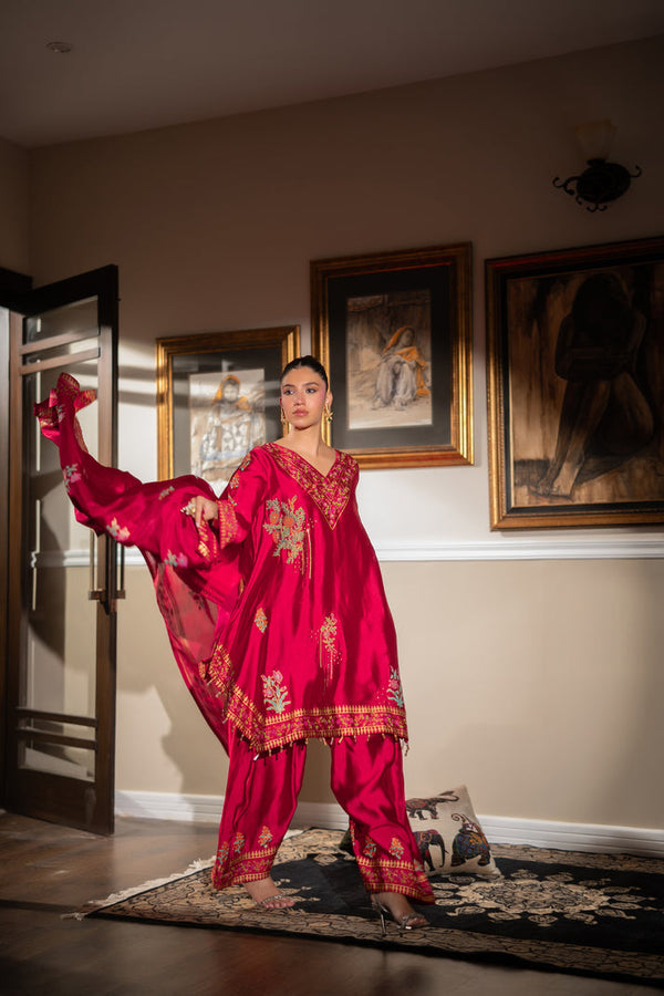 The Pink Tree Company | Blockem Formals |RADIANT ROSE by The Pink Tree Company - Designer Dress  - Type : Ladies Clothes - Available at Libayah - 100% Original 