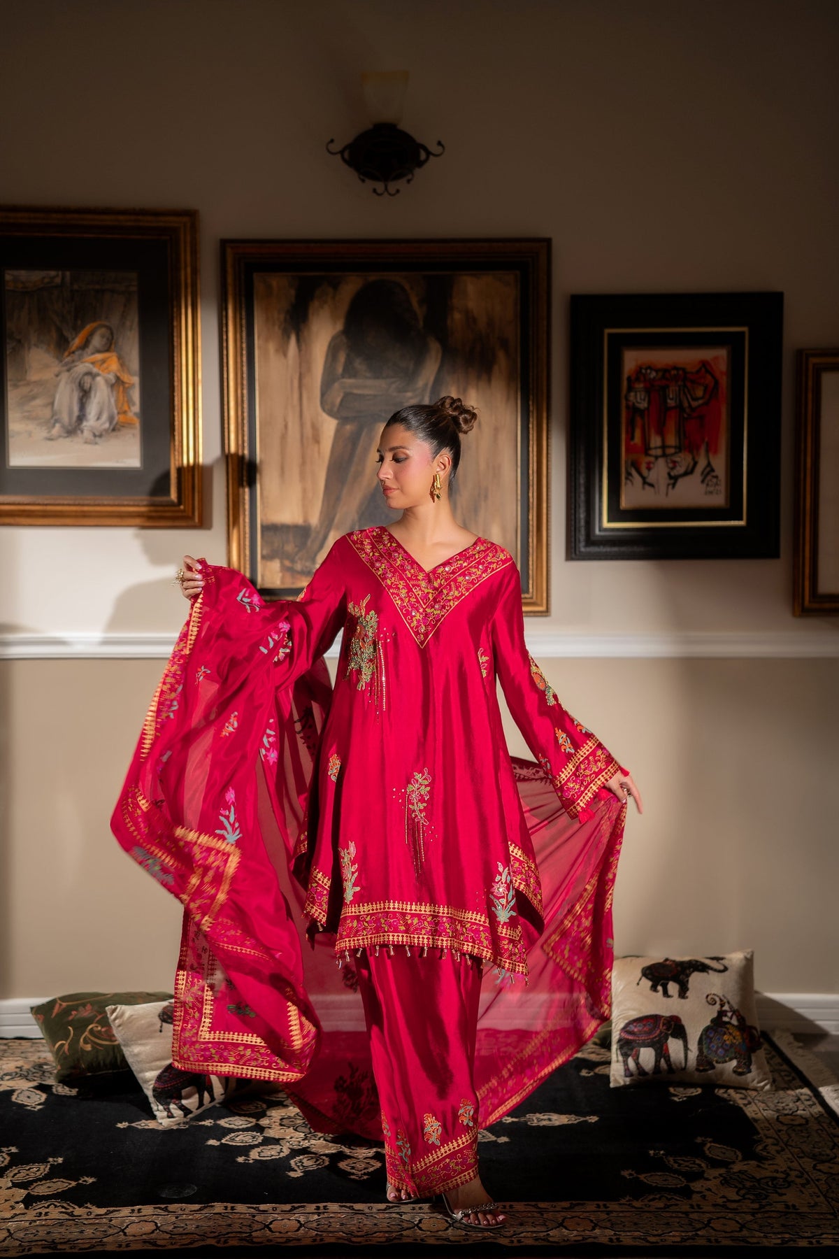 The Pink Tree Company | Blockem Formals |RADIANT ROSE by The Pink Tree Company - Designer Dress  - Type : Ladies Clothes - Available at Libayah - 100% Original 