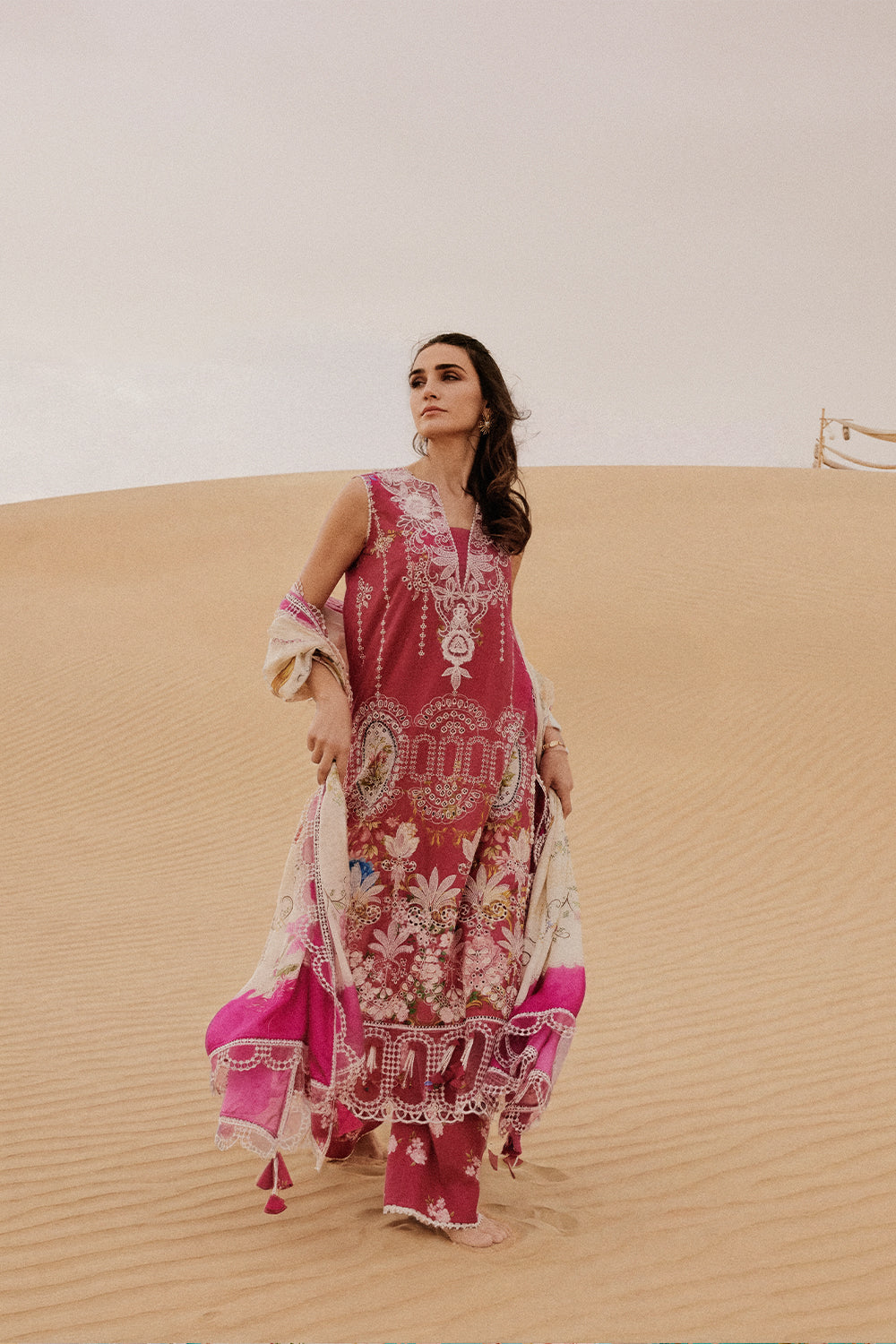 Saira Rizwan | Luxury Lawn 26 | ZUMAR-SRL26-02 by Saira Rizwan - Designer Dress  - Type : Ladies Clothes - Available at Libayah - 100% Original 