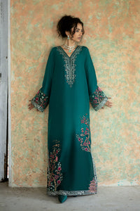 Zainab Chottani | Summer Edition 26 | Jade Muse Kaftan by Zainab Chottani - Designer Dress  - Type : Ladies Clothes - Available at Libayah - 100% Original 