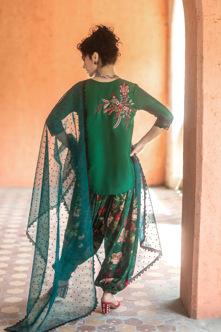 Zainab Chottani | Summer Edition 26 | Jade Mystique by Zainab Chottani - Designer Dress  - Type : Ladies Clothes - Available at Libayah - 100% Original 