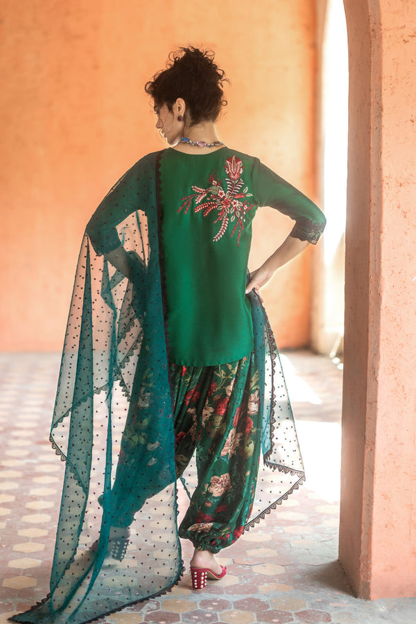 Zainab Chottani | Summer Edition 26 | Jade Mystique by Zainab Chottani - Designer Dress  - Type : Ladies Clothes - Available at Libayah - 100% Original 