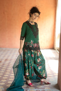 Zainab Chottani | Summer Edition 26 | Jade Mystique by Zainab Chottani - Designer Dress  - Type : Ladies Clothes - Available at Libayah - 100% Original 