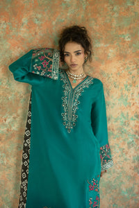 Zainab Chottani | Summer Edition 26 | Jade Muse Kaftan by Zainab Chottani - Designer Dress  - Type : Ladies Clothes - Available at Libayah - 100% Original 