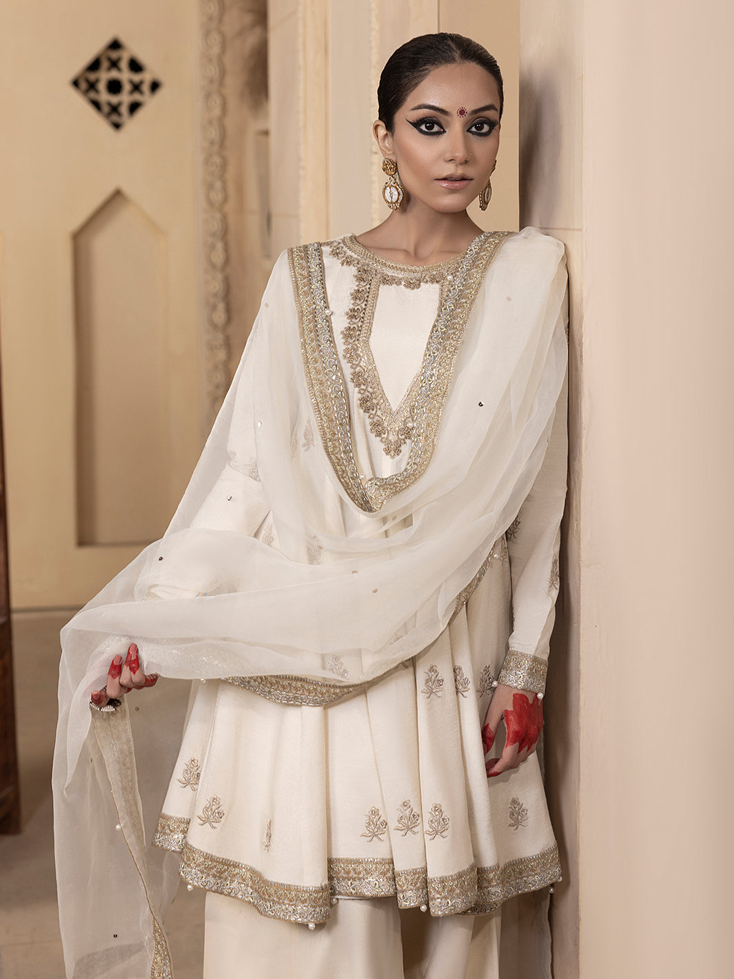 Hem Stitch | Raw Silk Edit 25 | Jahanara by Hemstitch - Designer Dress - Type: Ladies Clothes - Available at Libayah - 100% Original