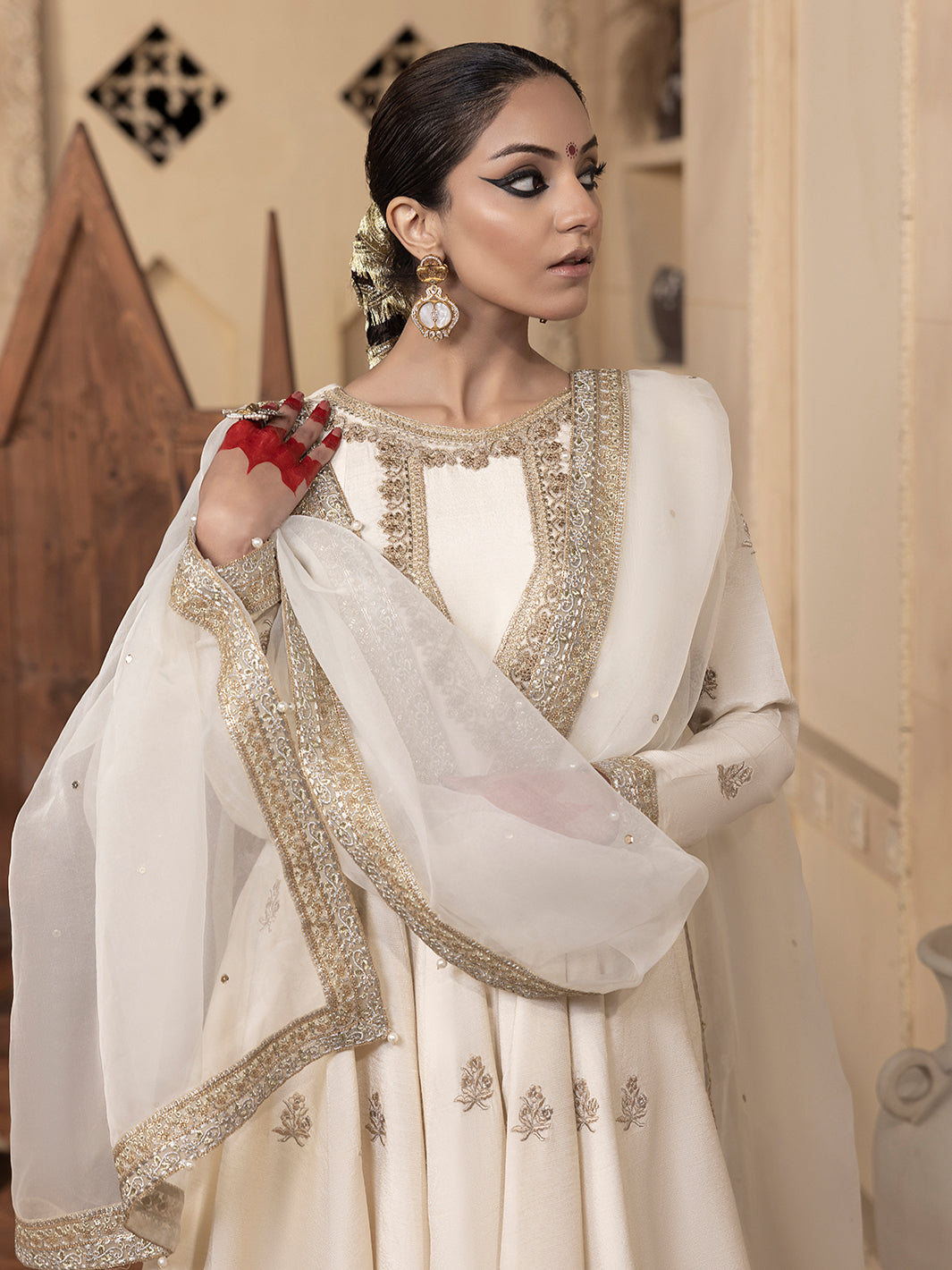 Hem Stitch | Raw Silk Edit 25 | Jahanara by Hemstitch - Designer Dress - Type: Ladies Clothes - Available at Libayah - 100% Original