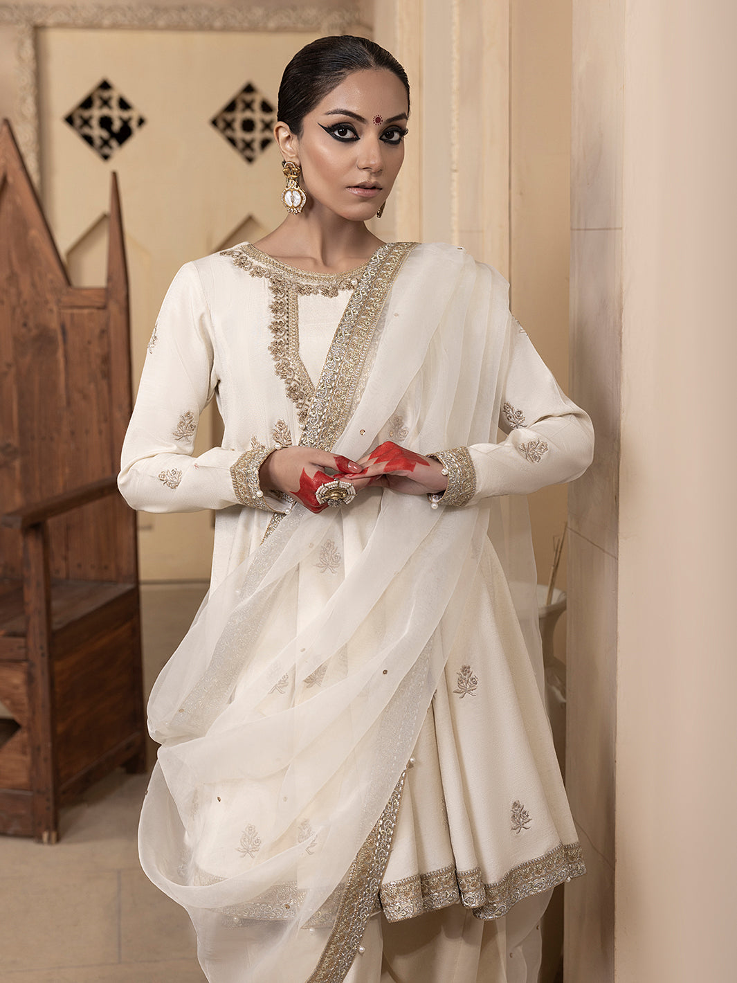 Hem Stitch | Raw Silk Edit 25 | Jahanara by Hemstitch - Designer Dress - Type: Ladies Clothes - Available at Libayah - 100% Original