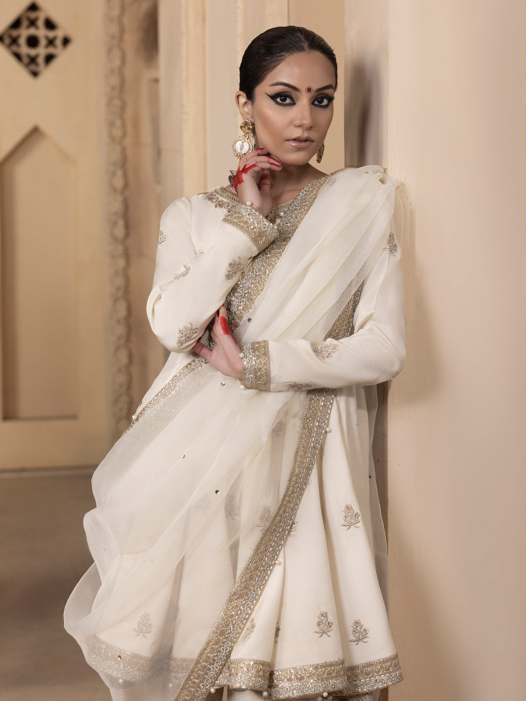 Hem Stitch | Raw Silk Edit 25 | Jahanara by Hemstitch - Designer Dress - Type: Ladies Clothes - Available at Libayah - 100% Original