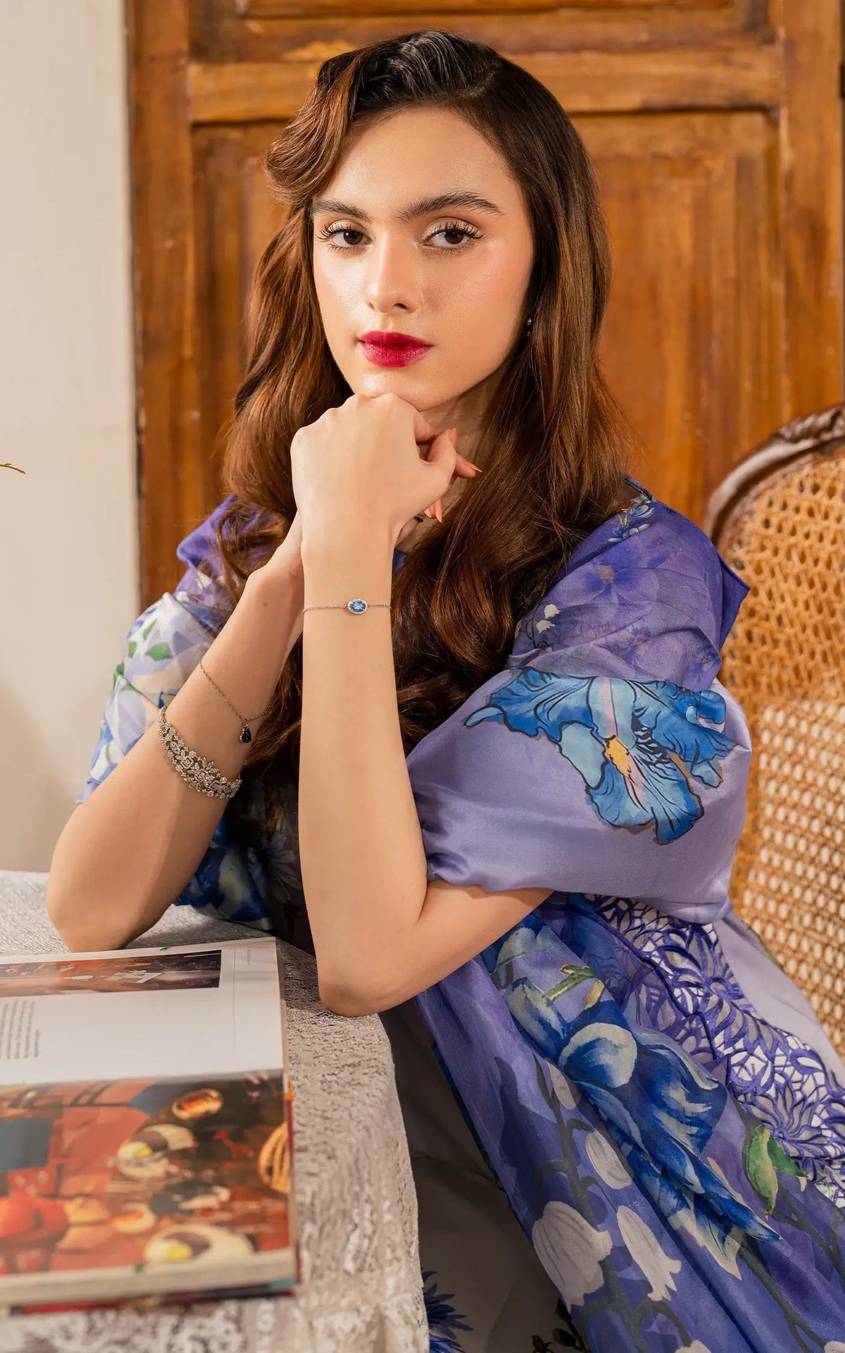 Asifa and Nabeel | Meraki Vintage 25 | Jaamun (MVL25-06) by Asifa and Nabeel - Designer Dress - Type: Ladies Clothes - Available at Libayah - 100% Original