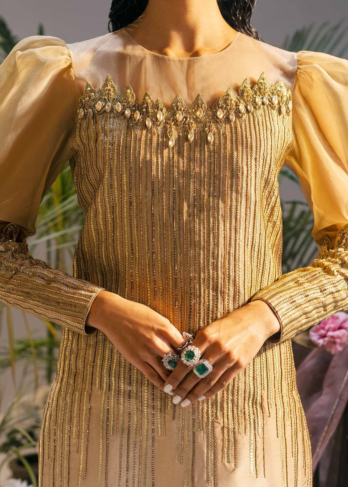 Jamnii | Mystic Garden | Gleaming Meadow by Jamnii - Designer Dress - Type: Ladies Clothes - Available at Libayah - 100% Original