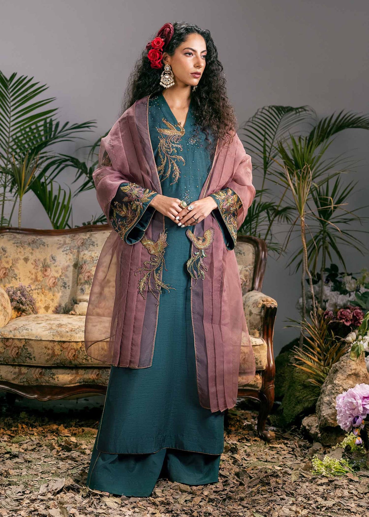 Jamnii | Mystic Garden | Mystical Avian by Jamnii - Designer Dress - Type: Ladies Clothes - Available at Libayah - 100% Original