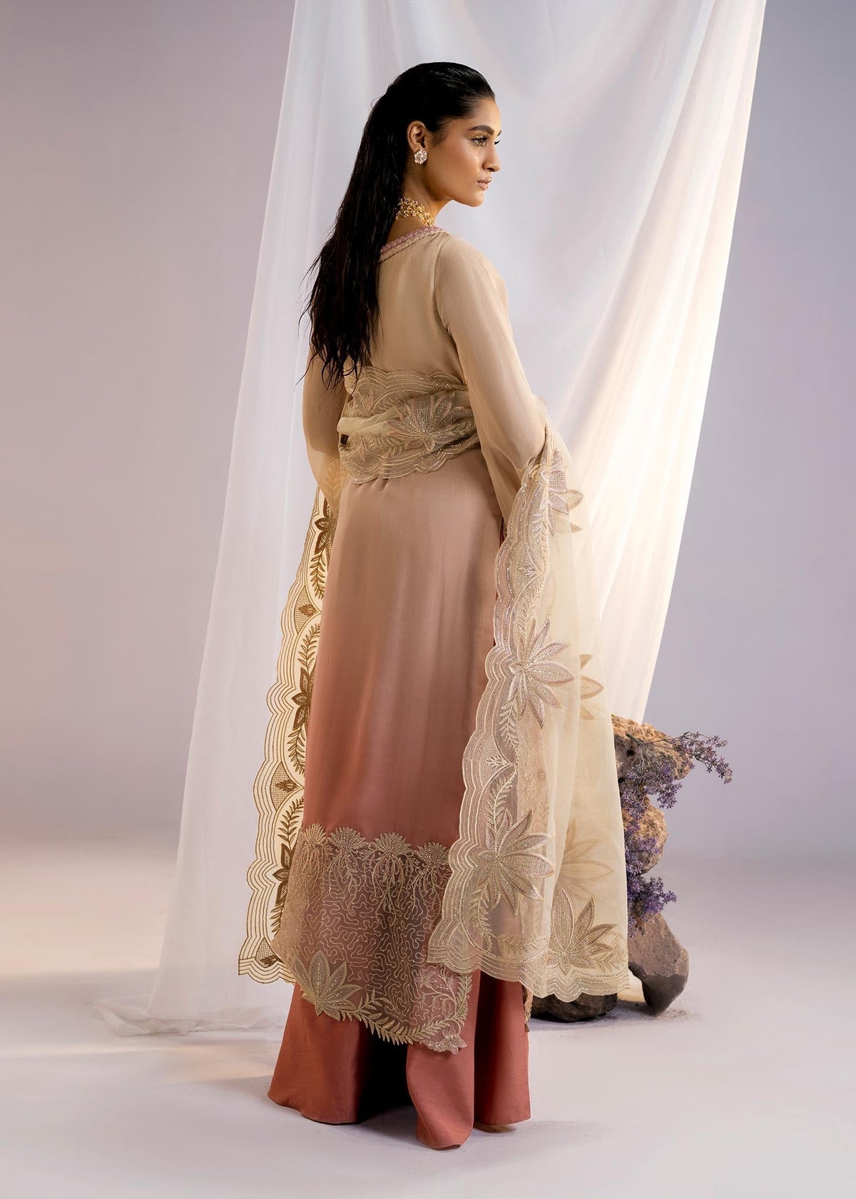 Jamnii | Mystic Garden | Serene Lotus by Jamnii - Designer Dress - Type: Ladies Clothes - Available at Libayah - 100% Original
