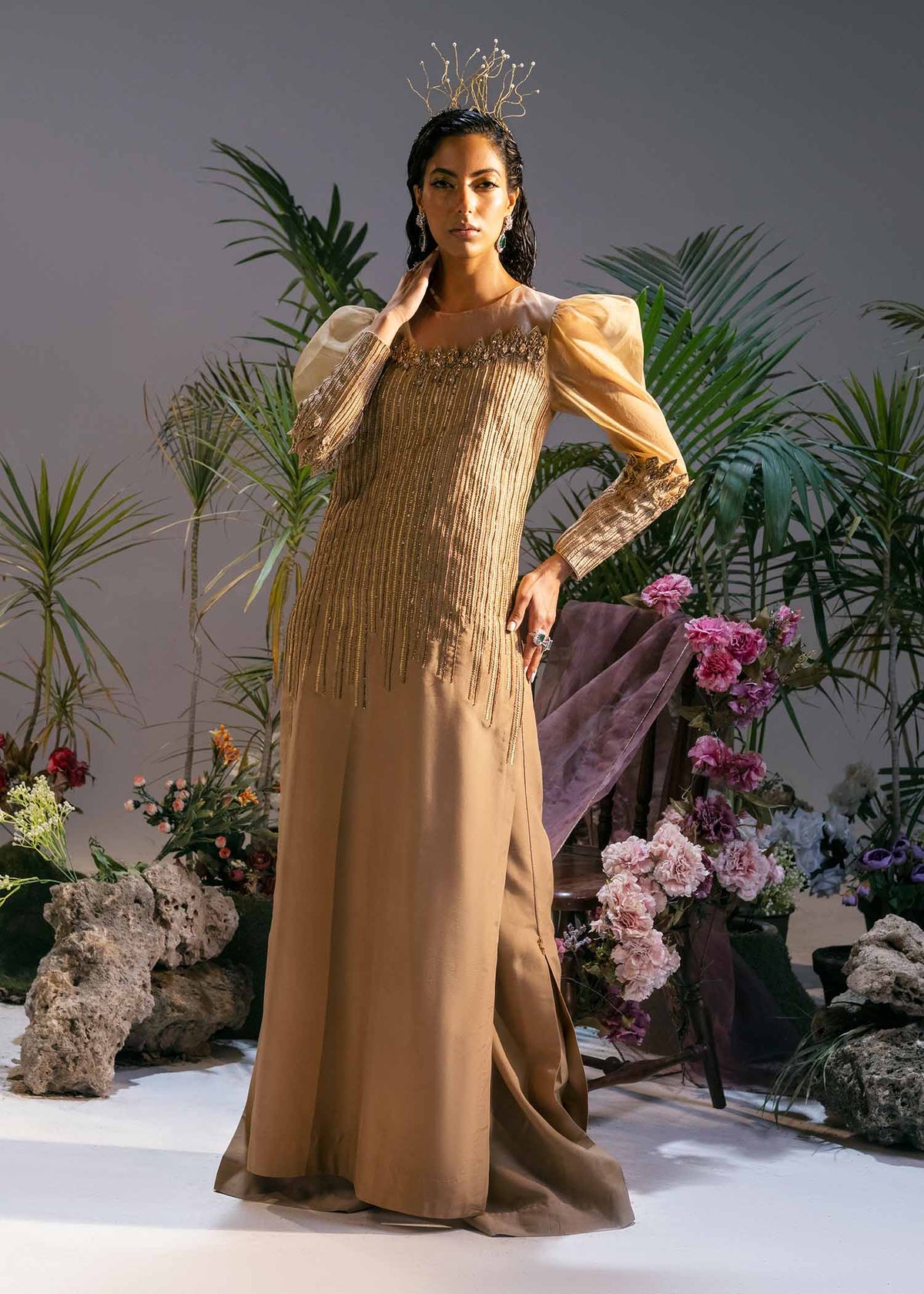 Jamnii | Mystic Garden | Gleaming Meadow by Jamnii - Designer Dress - Type: Ladies Clothes - Available at Libayah - 100% Original