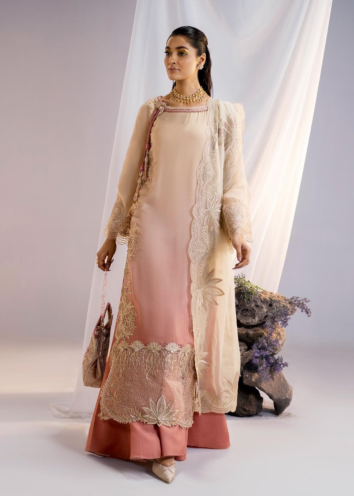 Jamnii | Mystic Garden | Serene Lotus by Jamnii - Designer Dress - Type: Ladies Clothes - Available at Libayah - 100% Original