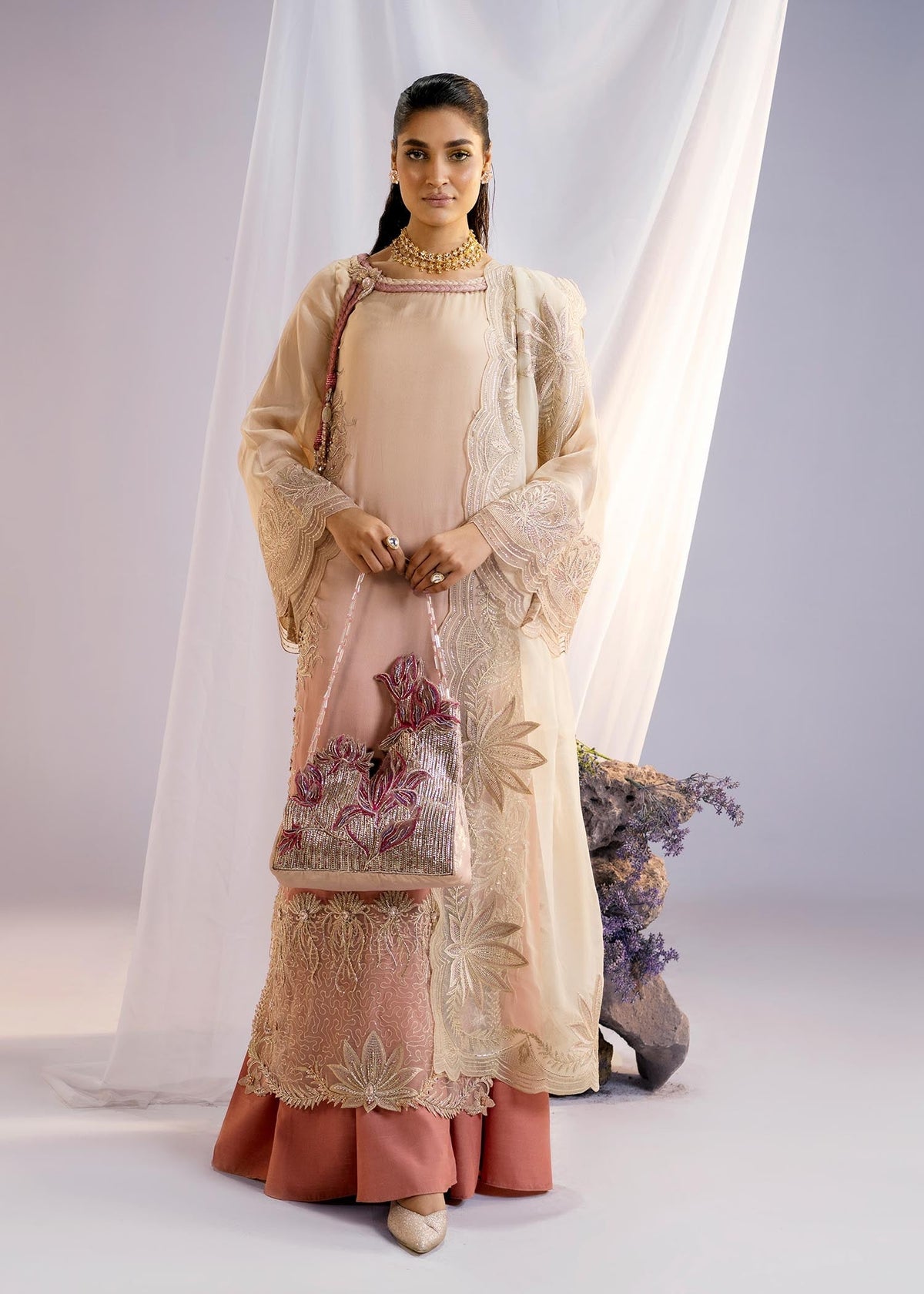 Jamnii | Mystic Garden | Serene Lotus by Jamnii - Designer Dress - Type: Ladies Clothes - Available at Libayah - 100% Original