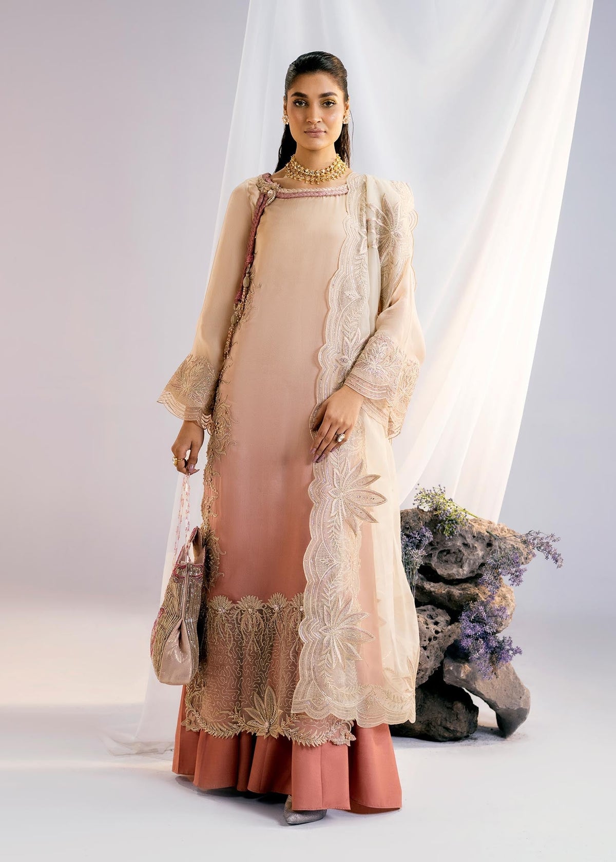 Jamnii | Mystic Garden | Serene Lotus by Jamnii - Designer Dress - Type: Ladies Clothes - Available at Libayah - 100% Original