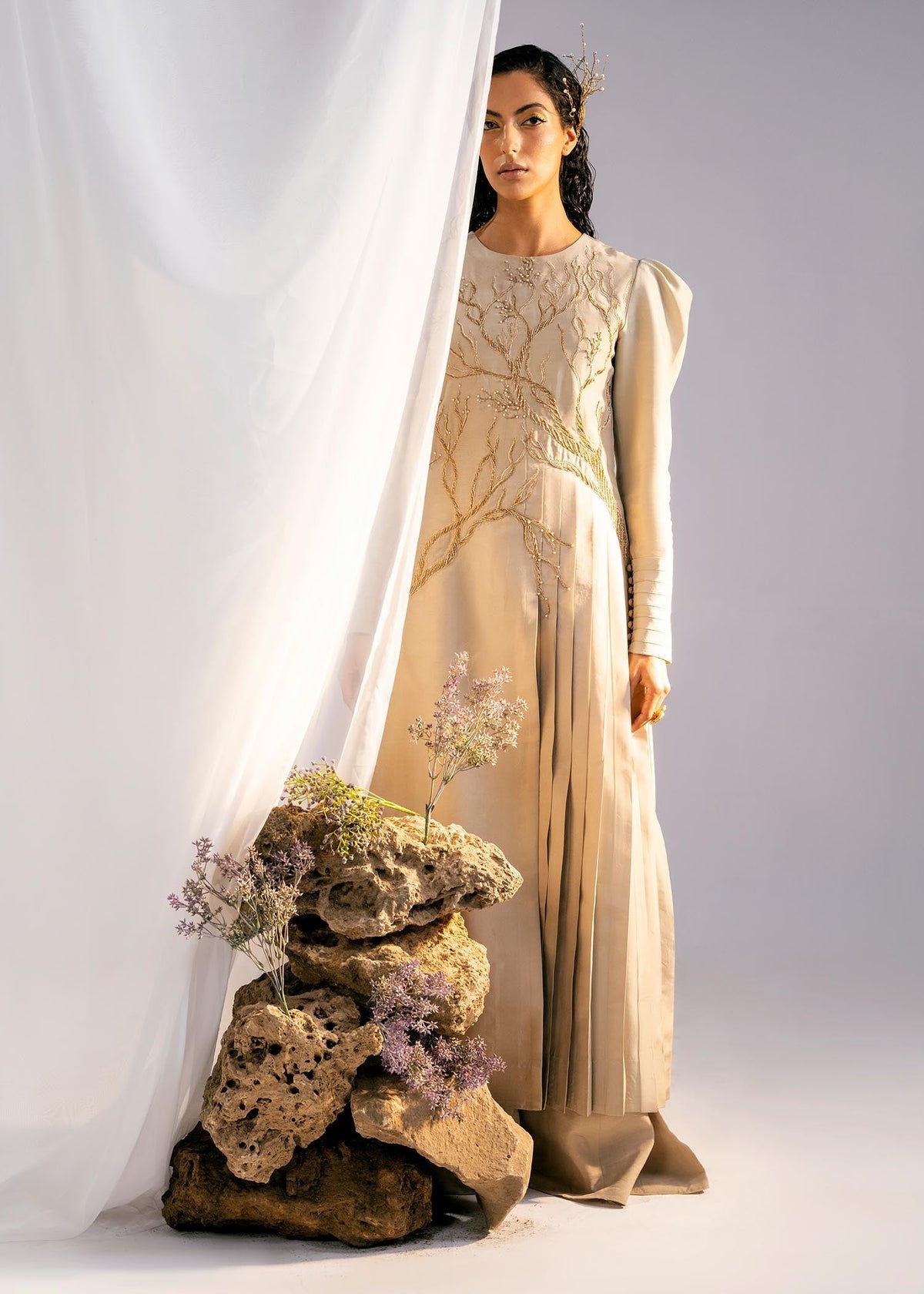 Jamnii | Mystic Garden | Jade Elegance by Jamnii - Designer Dress - Type: Ladies Clothes - Available at Libayah - 100% Original