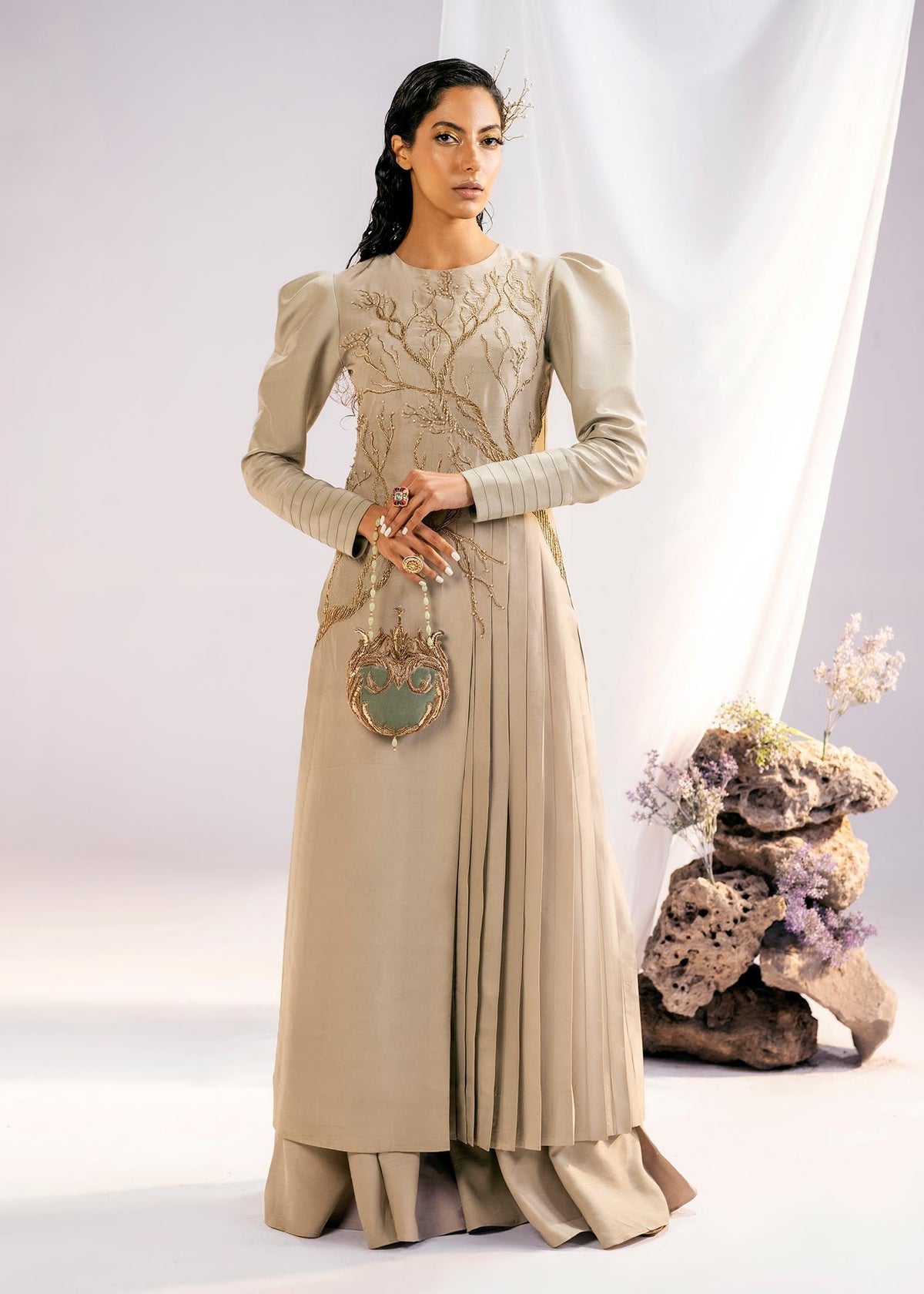 Jamnii | Mystic Garden | Jade Elegance by Jamnii - Designer Dress - Type: Ladies Clothes - Available at Libayah - 100% Original