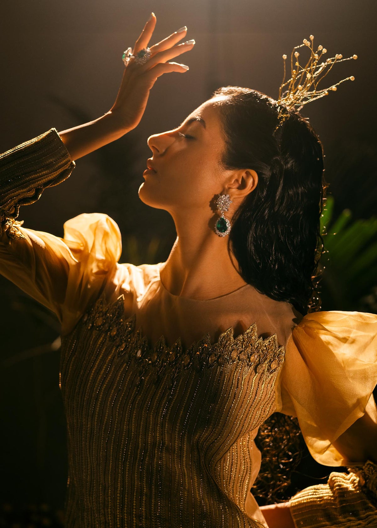 Jamnii | Mystic Garden | Gleaming Meadow by Jamnii - Designer Dress - Type: Ladies Clothes - Available at Libayah - 100% Original