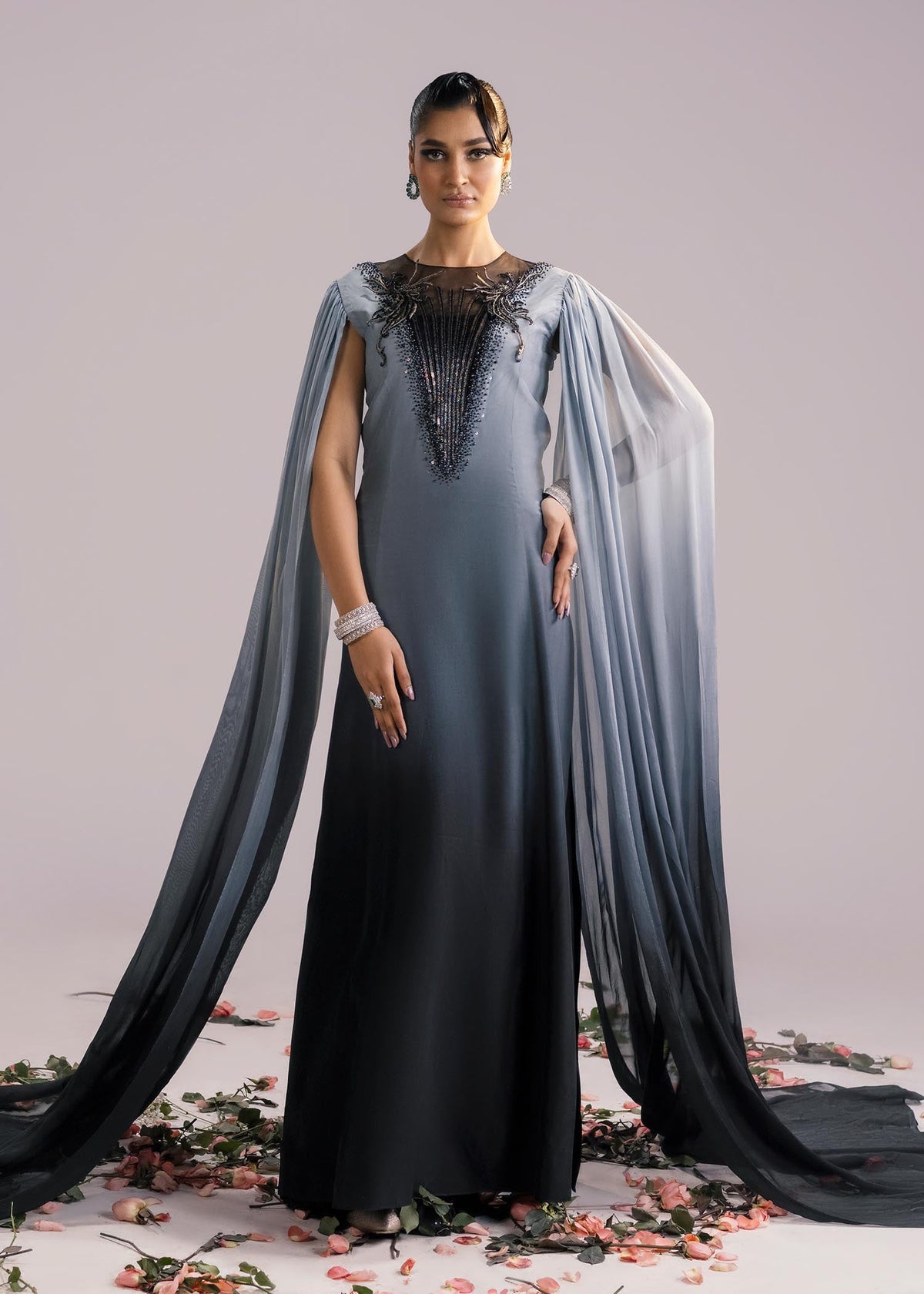 Jamnii | Mystic Garden | Raven by Jamnii - Designer Dress - Type: Ladies Clothes - Available at Libayah - 100% Original