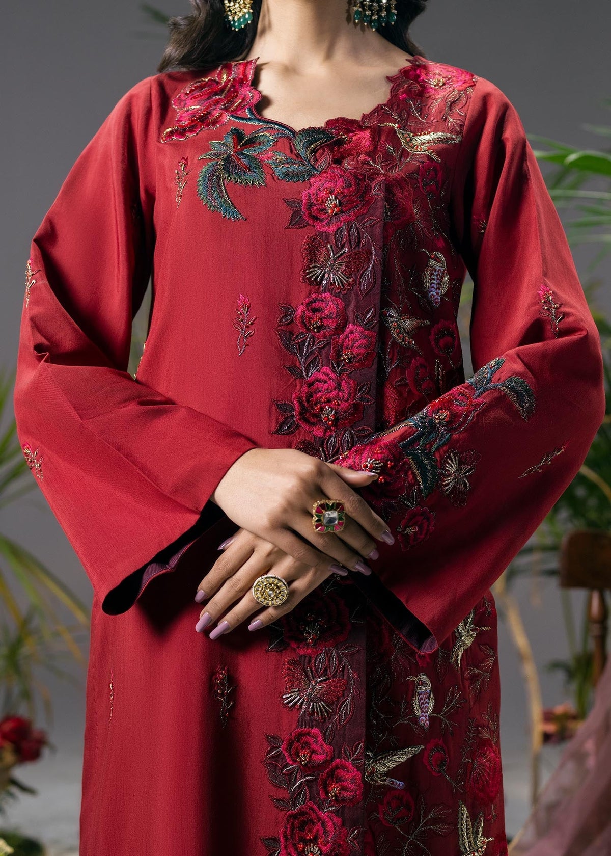 Jamnii | Mystic Garden | Scarlet Dream by Jamnii - Designer Dress - Type: Ladies Clothes - Available at Libayah - 100% Original