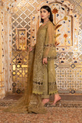 Janique | Luxury Collection 24 |  D-035 Saffron by Janique - Designer Dress - Type: Ladies Clothes - Available at Libayah - 100% Original