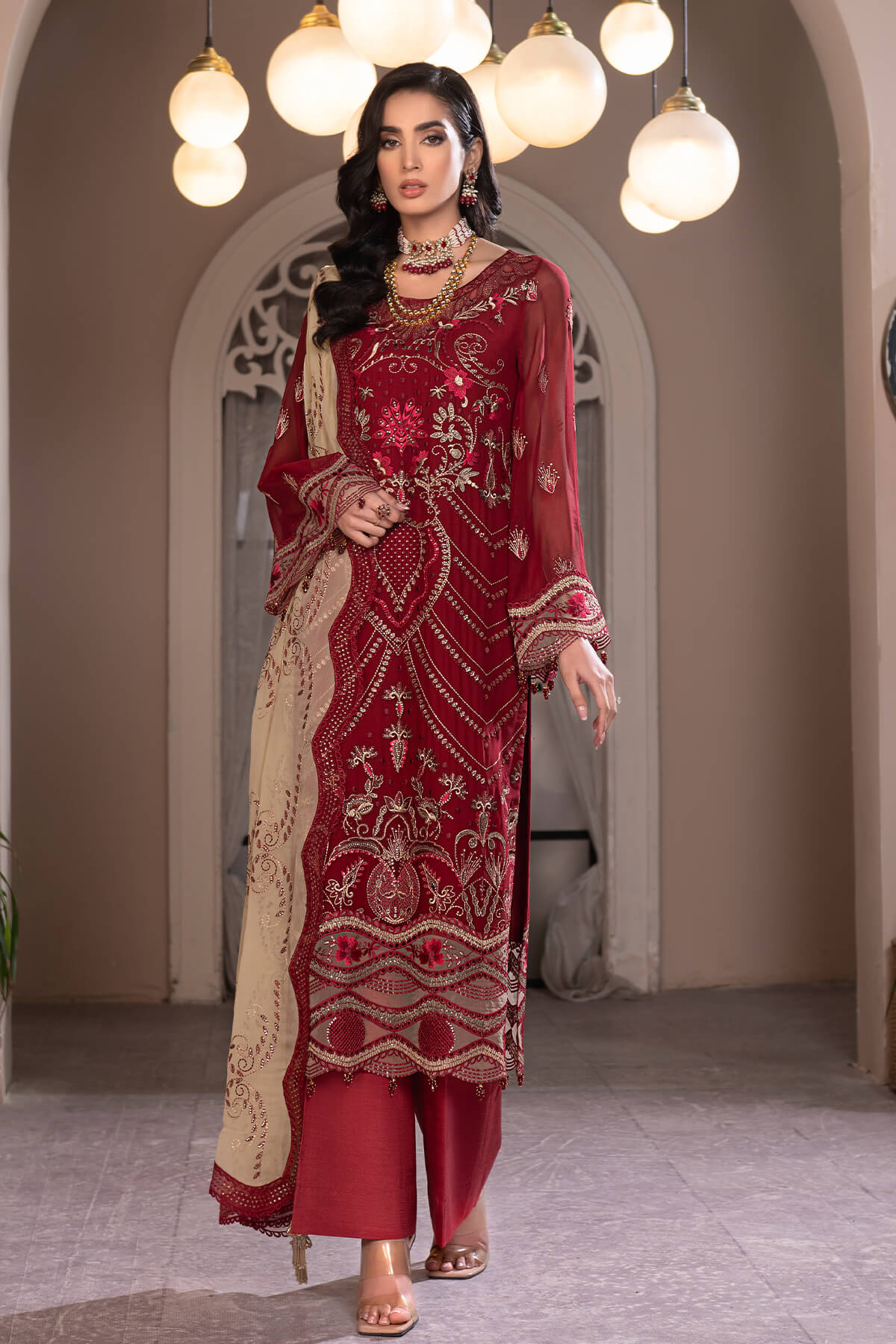 Janique | Luxury Collection 24 |  D - 025 by Janique - Designer Dress - Type: Ladies Clothes - Available at Libayah - 100% Original