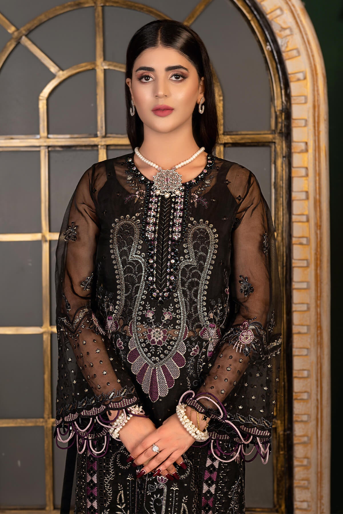Janique | Luxury Collection 24 |  D-038 Raven black by Janique - Designer Dress - Type: Ladies Clothes - Available at Libayah - 100% Original