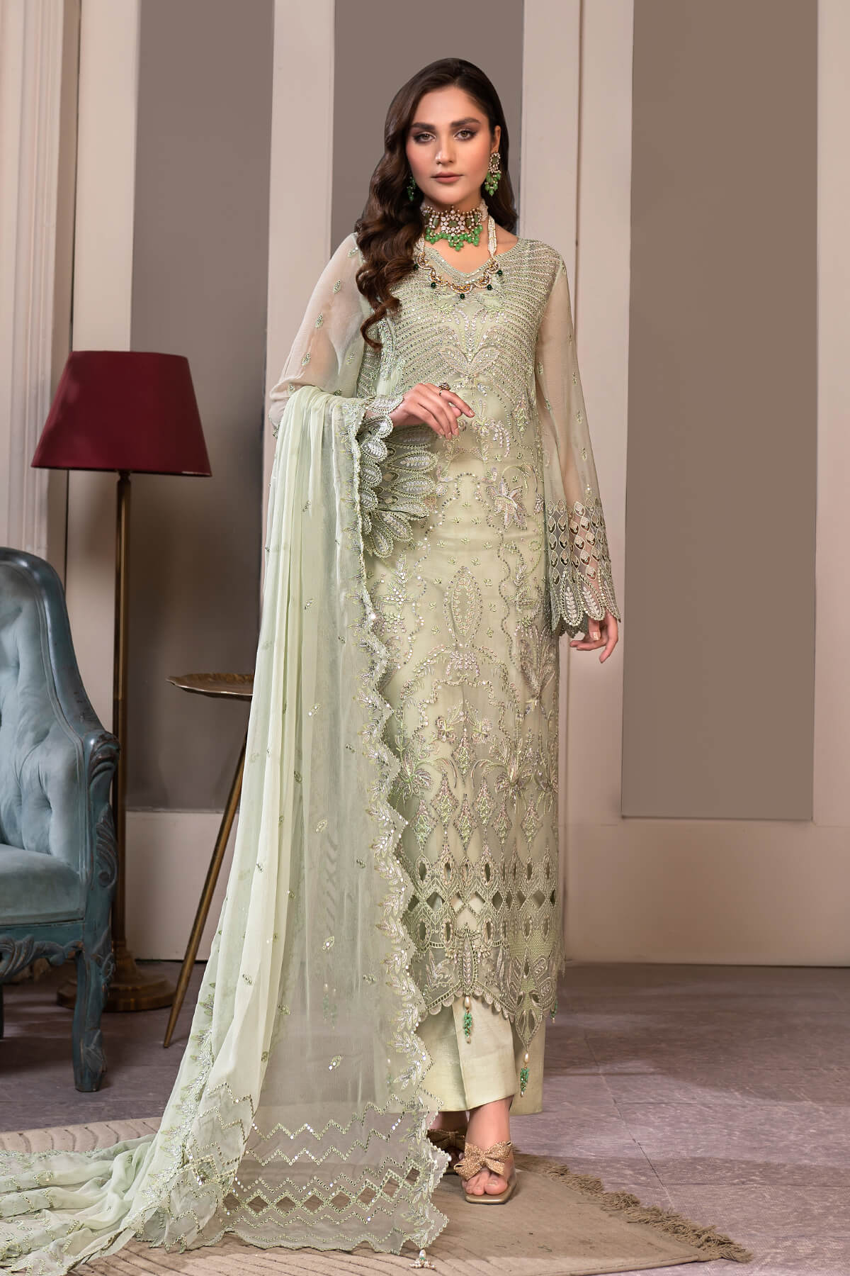 Janique | Luxury Collection 24 |  D - 022 by Janique - Designer Dress - Type: Ladies Clothes - Available at Libayah - 100% Original