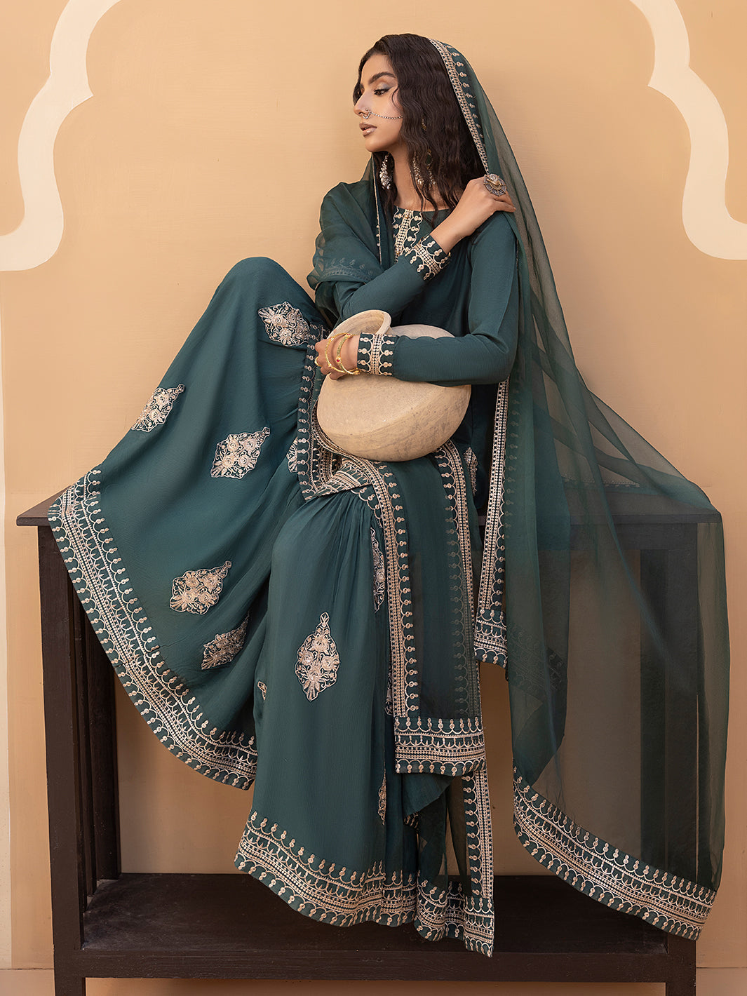 Hem Stitch | Raw Silk Edit 25 | Jasmine by Hemstitch - Designer Dress - Type: Ladies Clothes - Available at Libayah - 100% Original