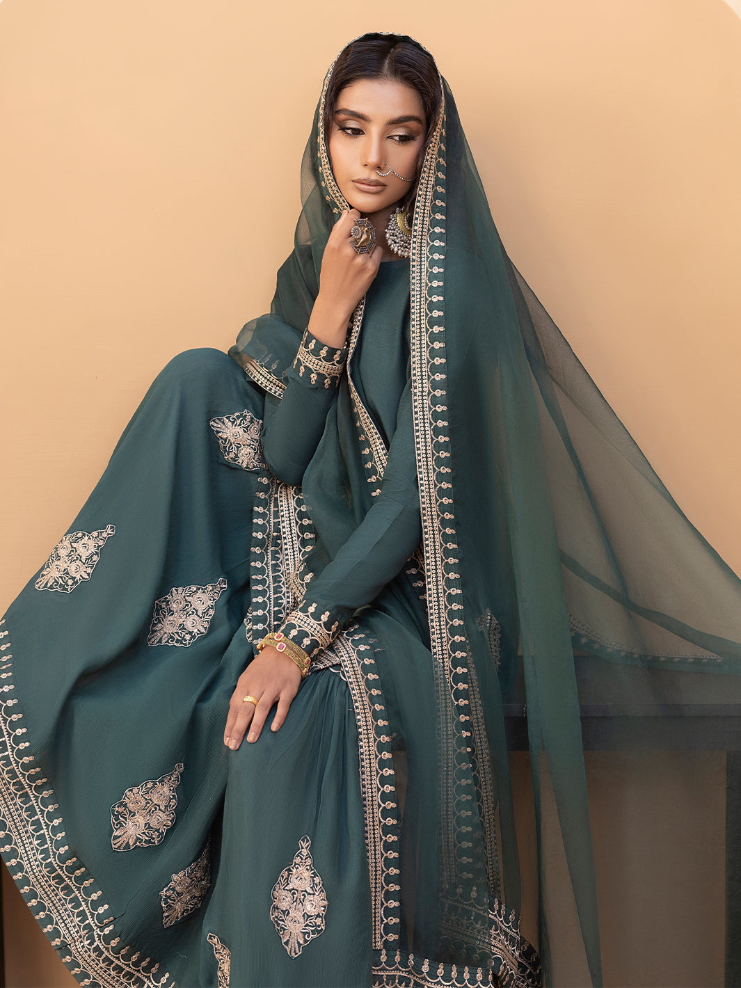 Hem Stitch | Raw Silk Edit 25 | Jasmine by Hemstitch - Designer Dress - Type: Ladies Clothes - Available at Libayah - 100% Original