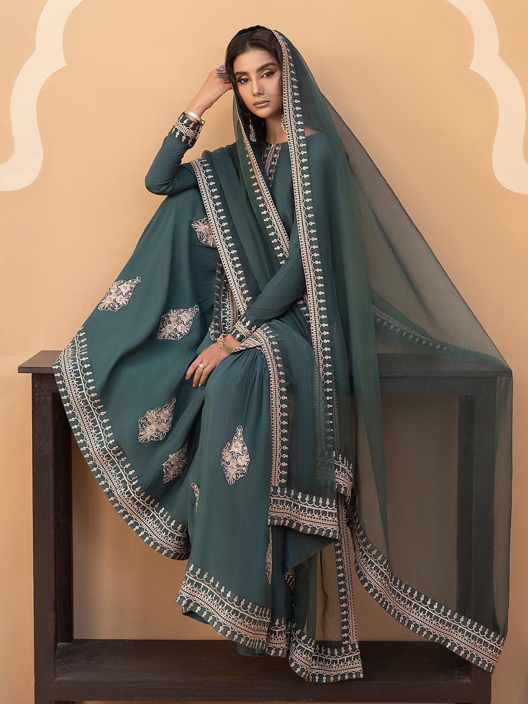 Hem Stitch | Raw Silk Edit 25 | Jasmine by Hemstitch - Designer Dress - Type: Ladies Clothes - Available at Libayah - 100% Original
