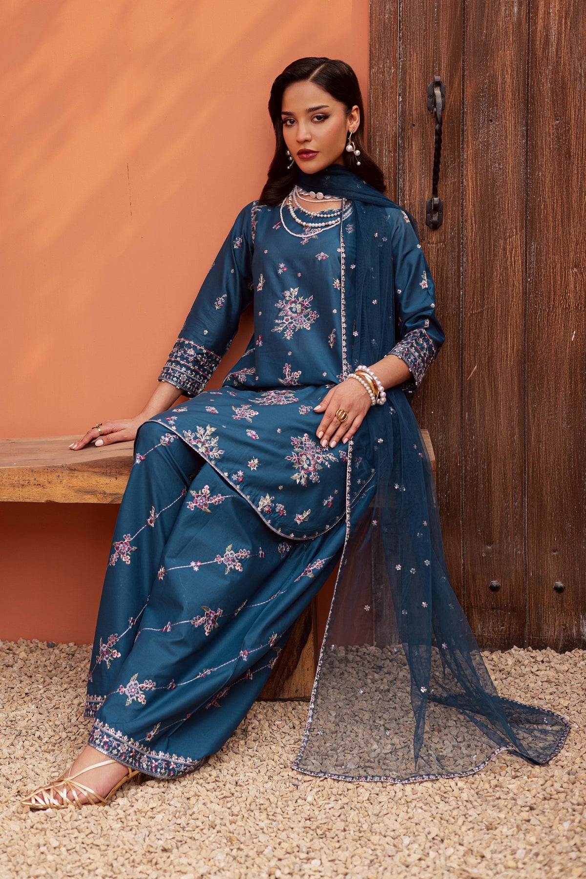 Batik | Festive Eid 26 | Jheel - by Libayah - Registered Vendor of : Batik - 100% Original Designer Dress