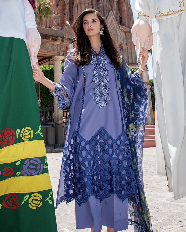 Mushq | Odyssey Lawn 26 | Juana by Mushq - Designer Dress  - Type : Ladies Clothes - Available at Libayah - 100% Original 