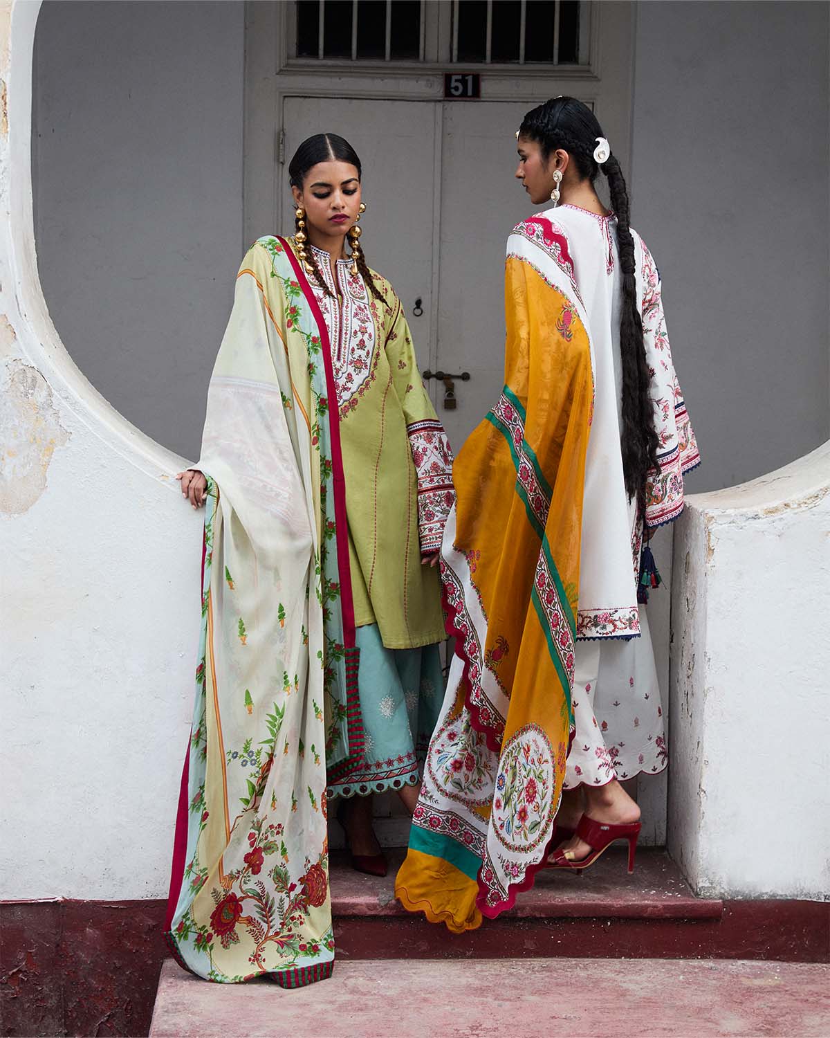 Jugnu | SS 25 | Siran by Jugnu - Designer Dress - Type: Ladies Clothes - Available at Libayah - 100% Original
