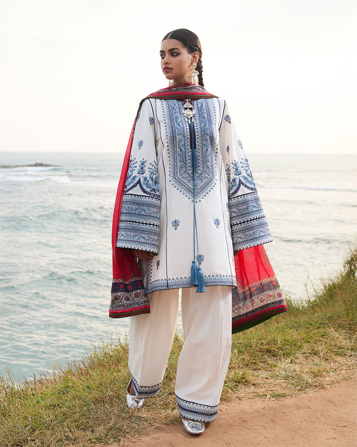 Jugnu | SS 25 | Tawi by Jugnu - Designer Dress - Type: Ladies Clothes - Available at Libayah - 100% Original