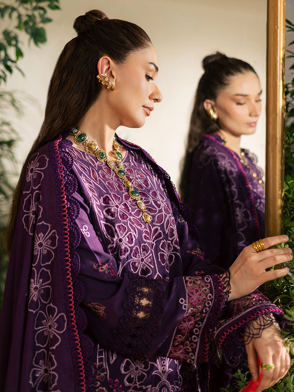 Mahnur | Kaia Slub Linen 25 | K - 01 | 3 PC LINEN by Mahnur - Designer Dress  - Type : Ladies Clothes - Available at Libayah - 100% Original 