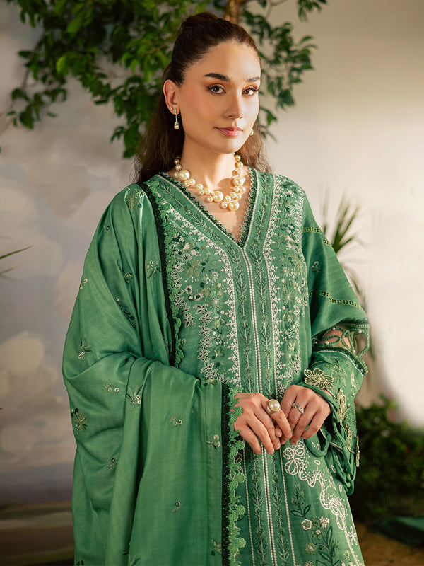 Mahnur | Kaia Slub Linen 25 | K - 05 | 3 PC LINEN by Mahnur - Designer Dress  - Type : Ladies Clothes - Available at Libayah - 100% Original 
