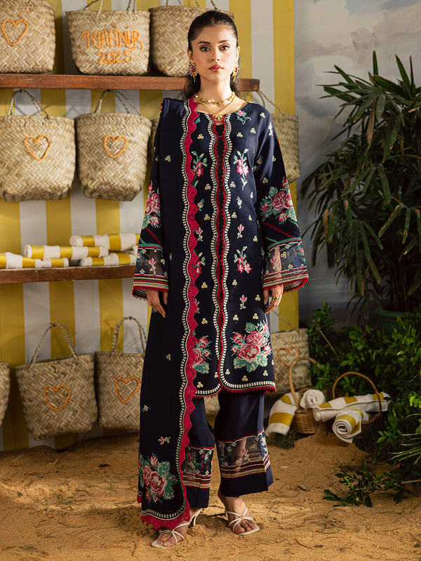 Mahnur | Kaia Slub Linen 25 | K - 06 | 3 PC LINEN by Mahnur - Designer Dress  - Type : Ladies Clothes - Available at Libayah - 100% Original 