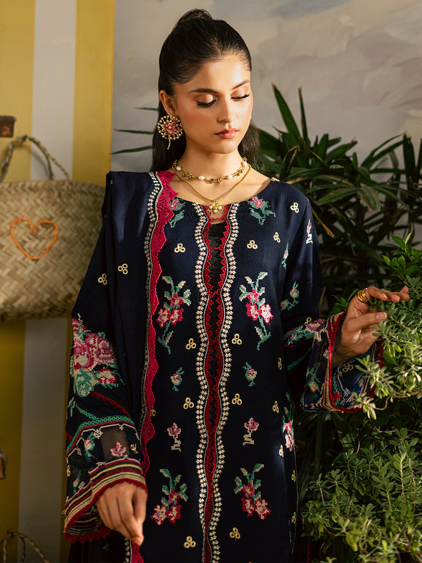 Mahnur | Kaia Slub Linen 25 | K - 06 | 3 PC LINEN by Mahnur - Designer Dress  - Type : Ladies Clothes - Available at Libayah - 100% Original 