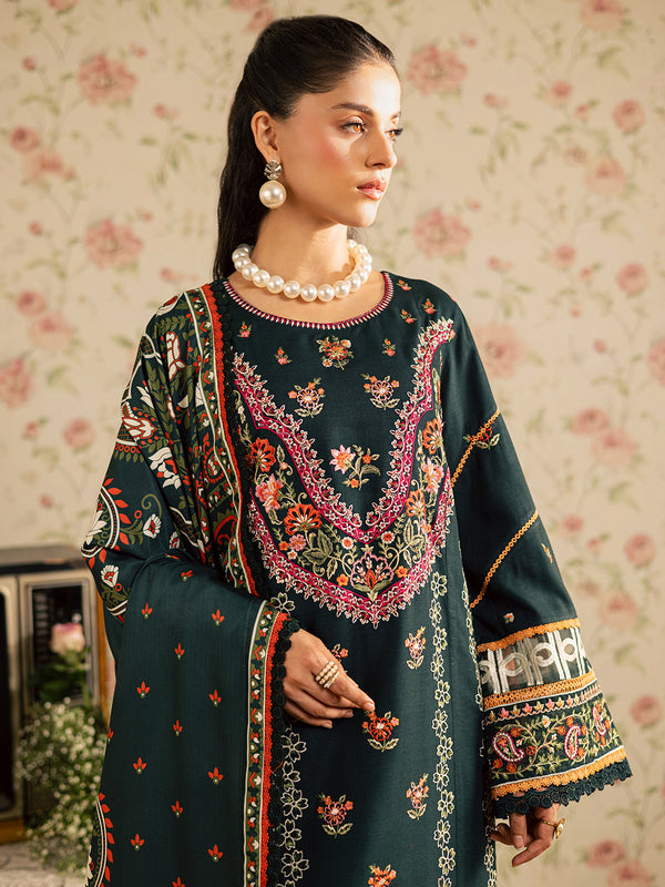 Mahnur | Kaia Slub Linen 25 | K - 08 | 3 PC LINEN by Mahnur - Designer Dress  - Type : Ladies Clothes - Available at Libayah - 100% Original 