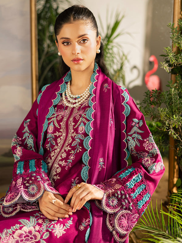 Mahnur | Kaia Slub Linen 25 | K - 09 | 3 PC LINEN by Mahnur - Designer Dress  - Type : Ladies Clothes - Available at Libayah - 100% Original 