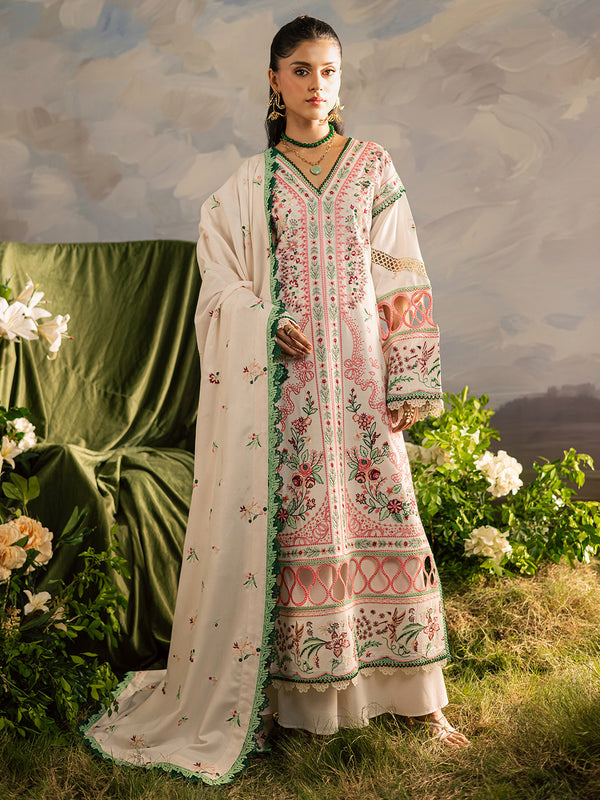 Mahnur | Kaia Slub Linen 25 | K - 11 | 3 PC LINEN by Mahnur - Designer Dress  - Type : Ladies Clothes - Available at Libayah - 100% Original 